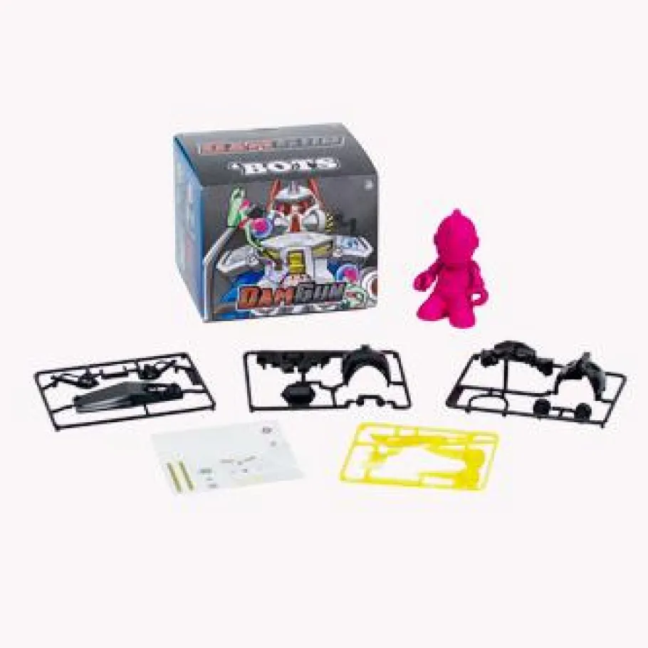 Designer Vinyl>Kidrobot - Bot Mini Dam Gun 3" Black Edition Vinyl Figure