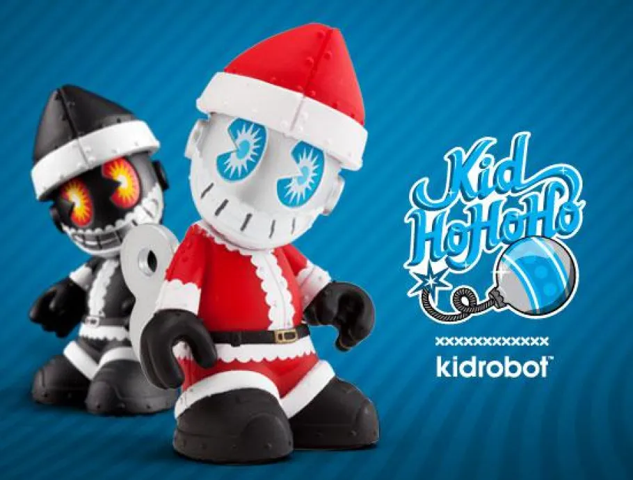 Designer Vinyl>Kidrobot - Bots Mini Series Ho Ho Ho Edition 3" Vinyl Figure,