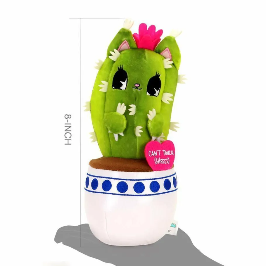 Designer Plush>Kidrobot - Can’t Touch Hiss Catcus 8” Plush by Linda Panda