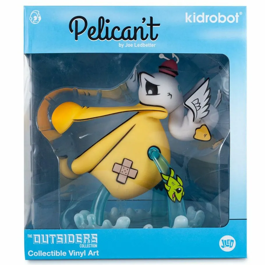 Designer Vinyl>Kidrobot - Pelican’t Vinyl Figure by Joe Ledbetter