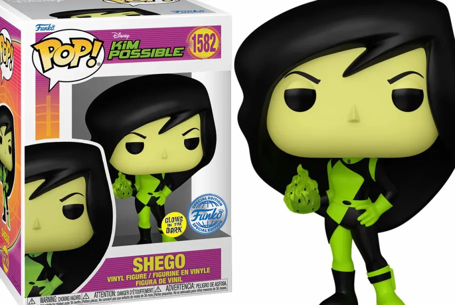 Standard Pop!>Kim Possible - Shego Glow-in-the-Dark Pop! Vinyl Figure (Popcultcha Exclusive)