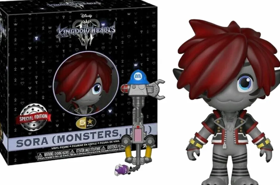 Designer Vinyl>Kingdom Hearts III - Sora Monsters Inc. 5 Star 4" Vinyl Figure