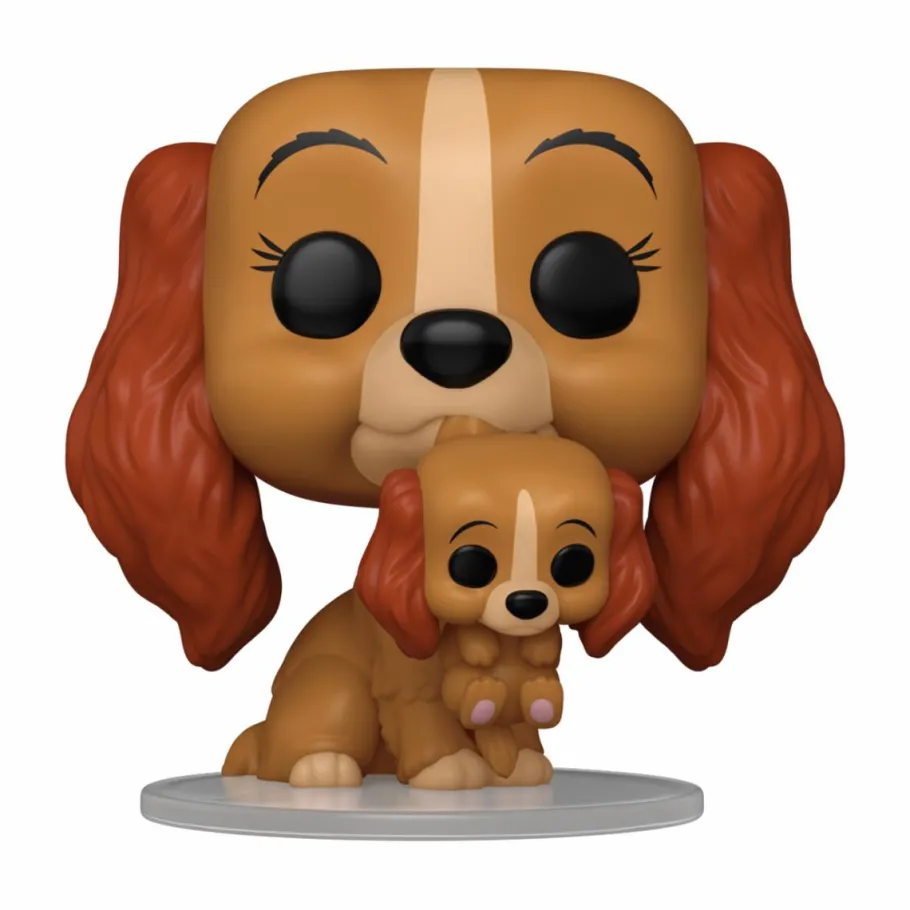 Standard Pop!>Lady and the Tramp (1955) - Lady with Puppy 70th Anniversary Pop! Vinyl Figure