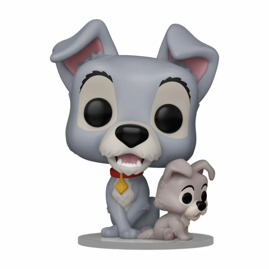 Standard Pop!>Lady and the Tramp (1955) - Tramp with Puppy 70th Anniversary Pop! Vinyl Figure
