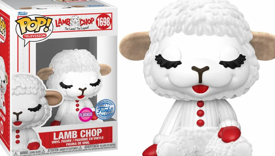 Standard Pop!>Lamb Chop - Flocked Pop! Vinyl Figure (Popcultcha Exclusive)