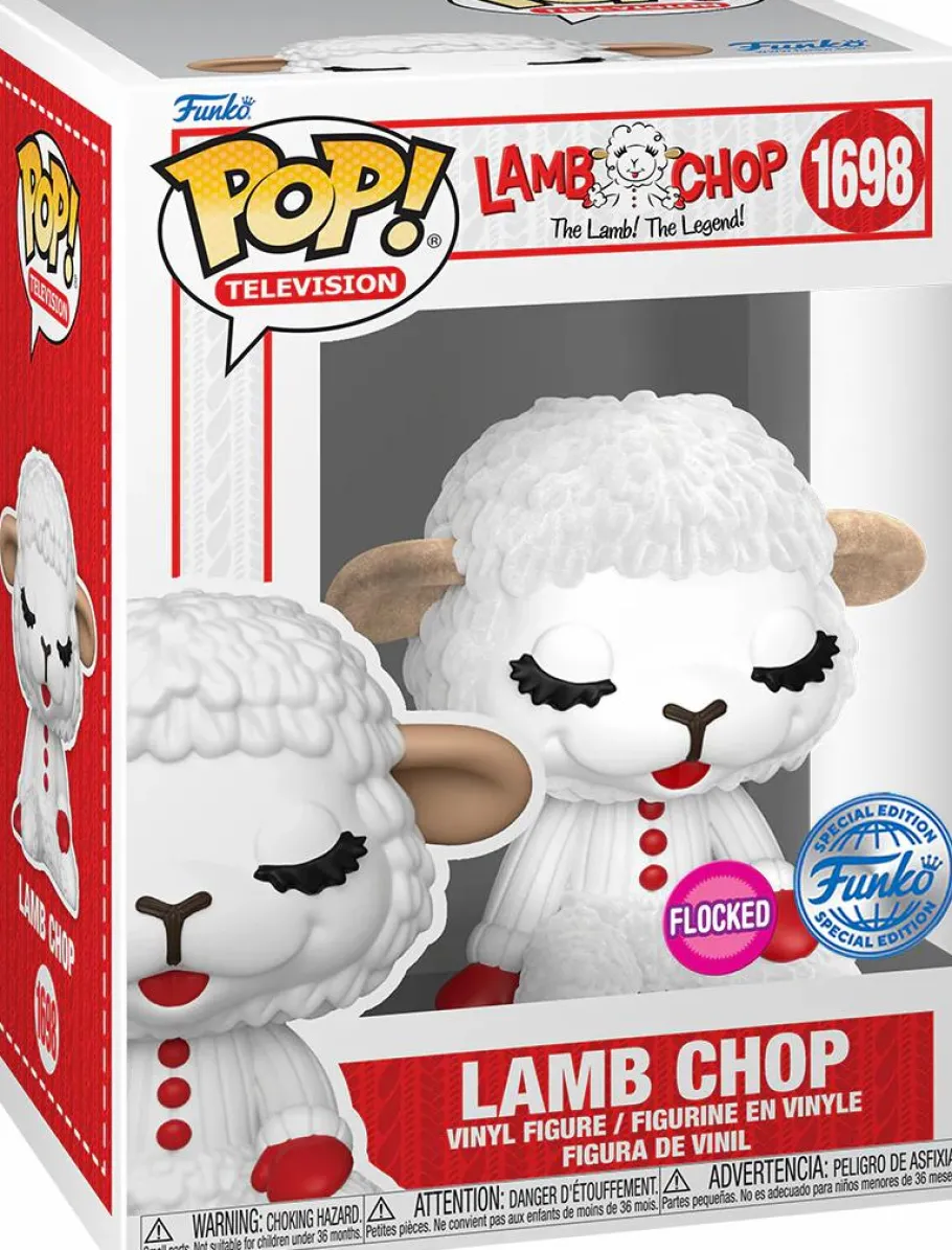 Standard Pop!>Lamb Chop - Flocked Pop! Vinyl Figure (Popcultcha Exclusive)