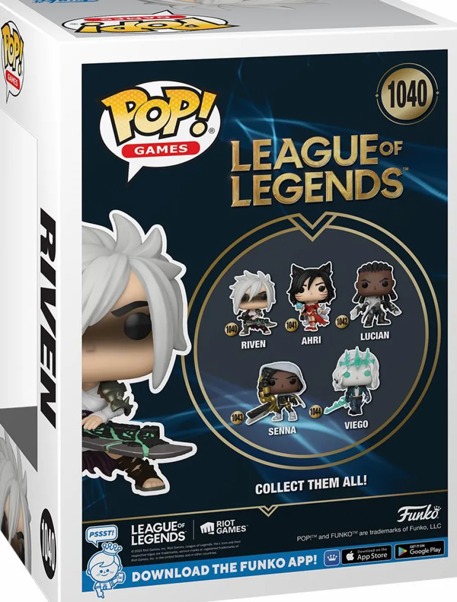 Standard Pop!>League of Legends - Riven with Runic Blade Pop! Vinyl Figure