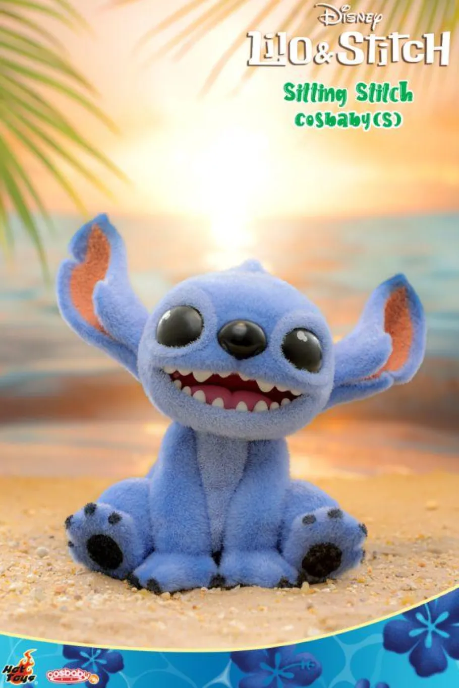 Cosbaby>Lilo & Stitch (2025) - Stitch Sitting Velvet Hair Version Cosbaby (S) Hot Toys Figure