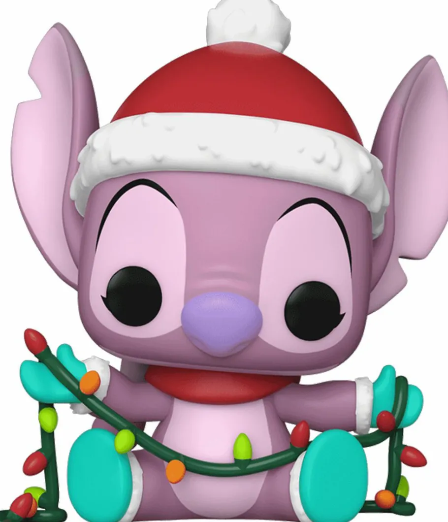 Standard Pop!>Lilo & Stitch - Angel with Lights Holiday Pop! Vinyl Figure (Popcultcha Exclusive)