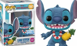 Standard Pop!>Lilo & Stitch - Luau Stitch (Flocked) Pop! Vinyl Figure