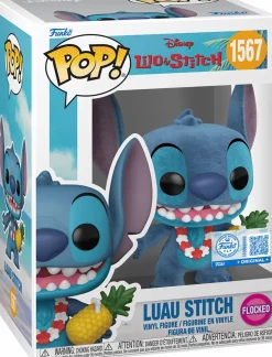 Standard Pop!>Lilo & Stitch - Luau Stitch (Flocked) Pop! Vinyl Figure