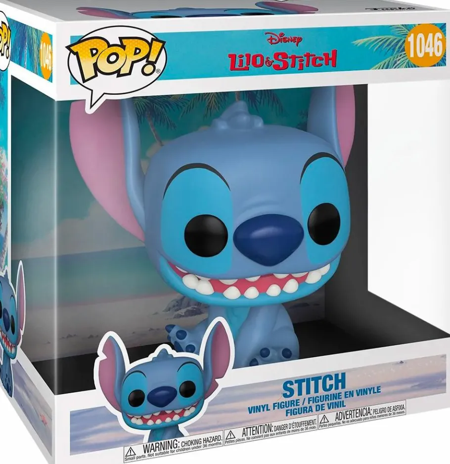 Super-Sized Pop!>Lilo & Stitch - Stitch 10” Pop! Vinyl Figure