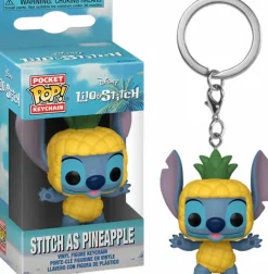 Pop! Keychains>Lilo & Stitch - Stitch as Pineapple Pocket Pop! Keychain