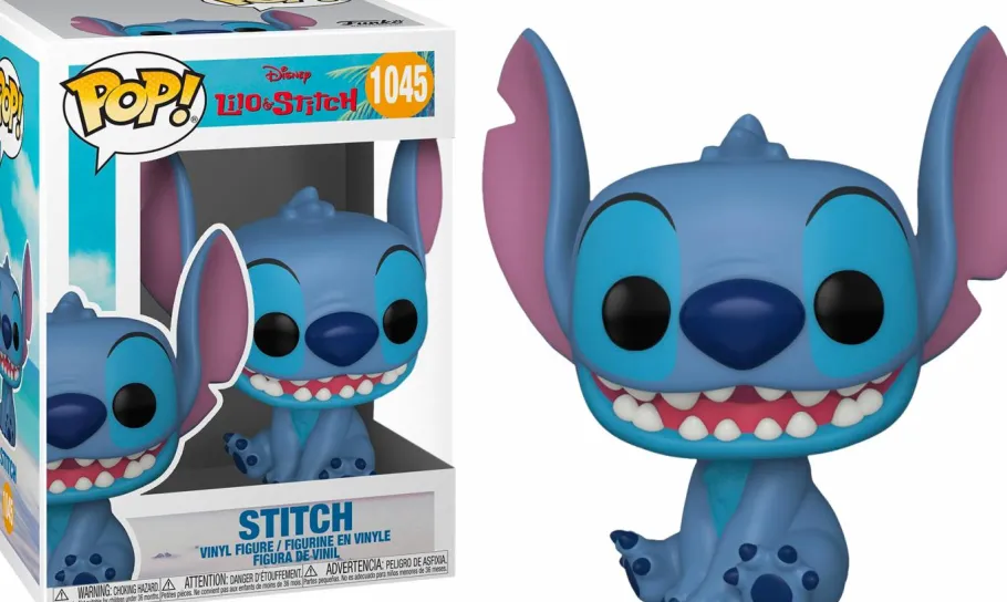 Standard Pop!>Lilo & Stitch - Stitch Smiling Seated Pop! Vinyl Figure