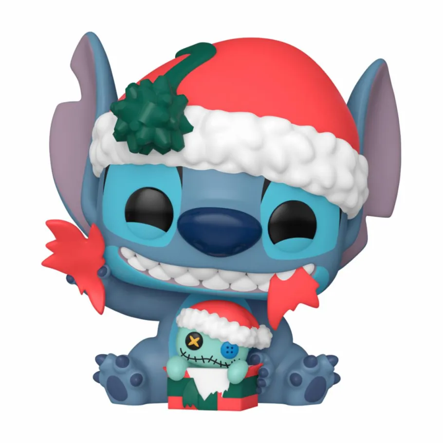 Standard Pop!>Lilo & Stitch - Stitch Unwrapping Gift (Holiday) Pop! Vinyl Figure