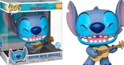 Super-Sized Pop!>Lilo & Stitch - Stitch with Ukelele 10" Jumbo Pop! Vinyl Figure