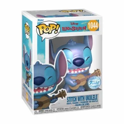 Standard Pop!>Lilo & Stitch - Stitch with Ukulele (Pearlescent) Pop! Vinyl Figure