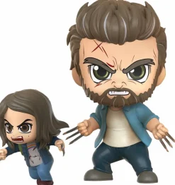 Designer Vinyl>Wolverine Logan (2017) - Logan & X-23 Cosbaby (S) Hot Toys Figure 2-Pack