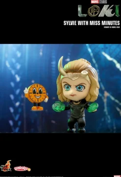 Cosbaby>Loki (2021) - Sylvie with Miss Minutes Cosbaby (S) Hot Toys Figure