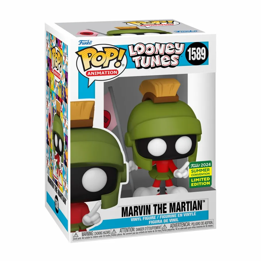 Standard Pop!>Looney Tunes - Marvin the Martian Pop! Vinyl Figure (2024 Summer Convention Exclusive)