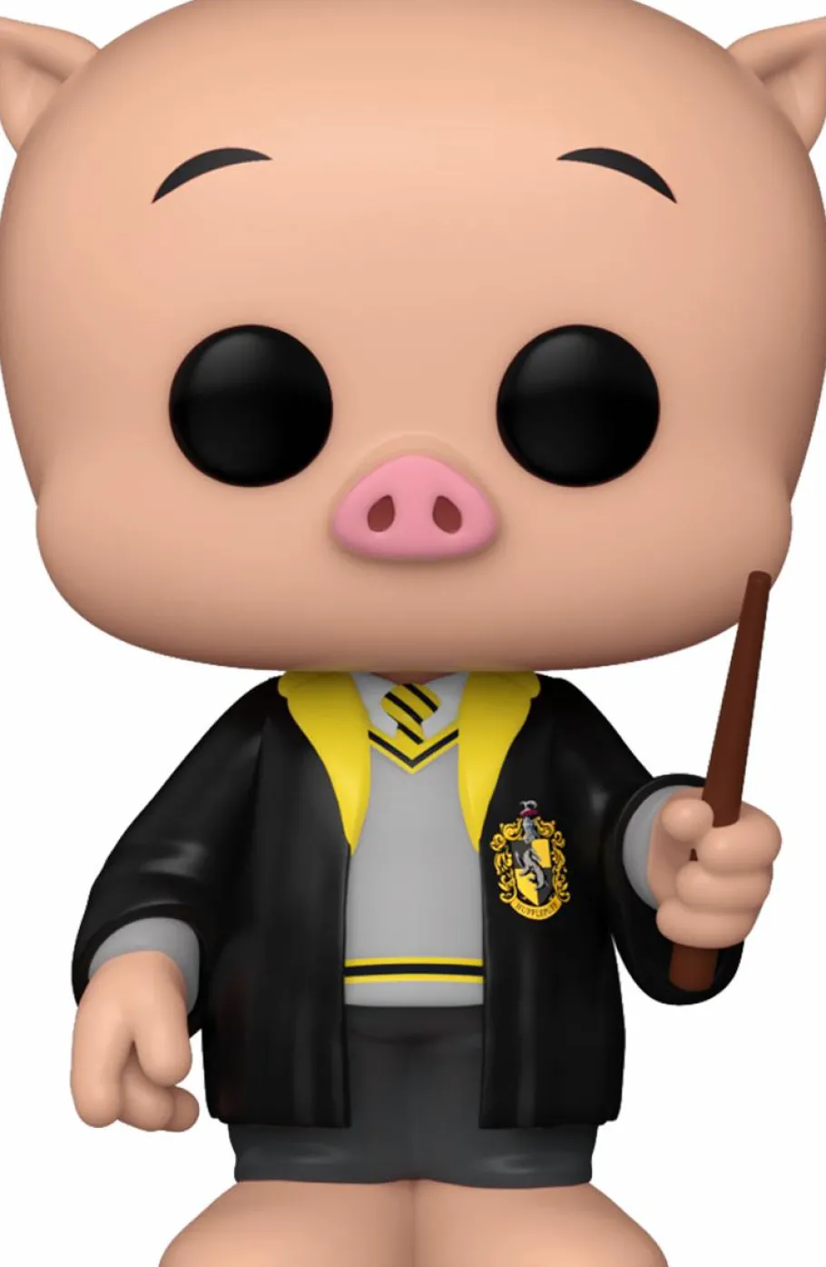 Funko Convention Exclusives>Looney Tunes x Harry Potter - Porky Pig Hufflepuff Pop! Vinyl Figure (2023 Fall Convention Exclusive) (Popcultcha Exclusive)