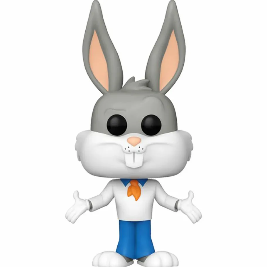 Standard Pop!>Looney Tunes x Scooby-Doo - Bugs Bunny as Fred Jones Warner Bros. 100th Anniversary Pop! Vinyl Figure