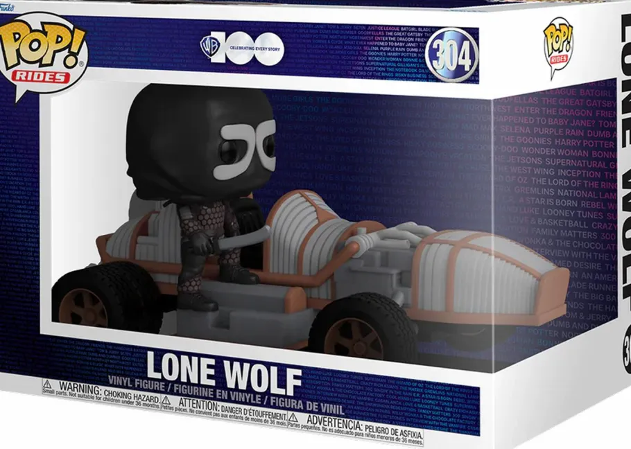Pop! Rides & Town>Mad Max 2: The Road Warrior - Lone Wolf Warner Bros. 100th Pop! Rides Vinyl Figure