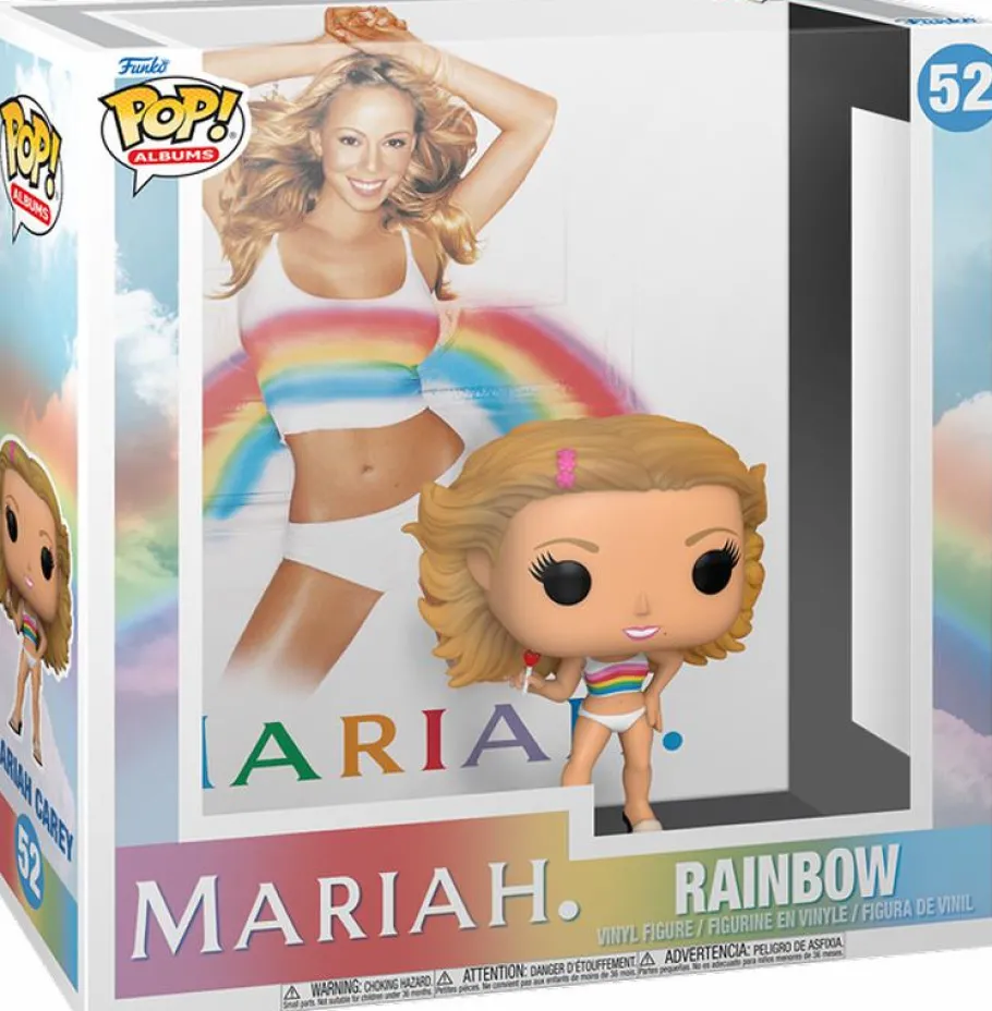 Pop! Covers>Mariah Carey - Rainbow Pop! Albums Vinyl Figure