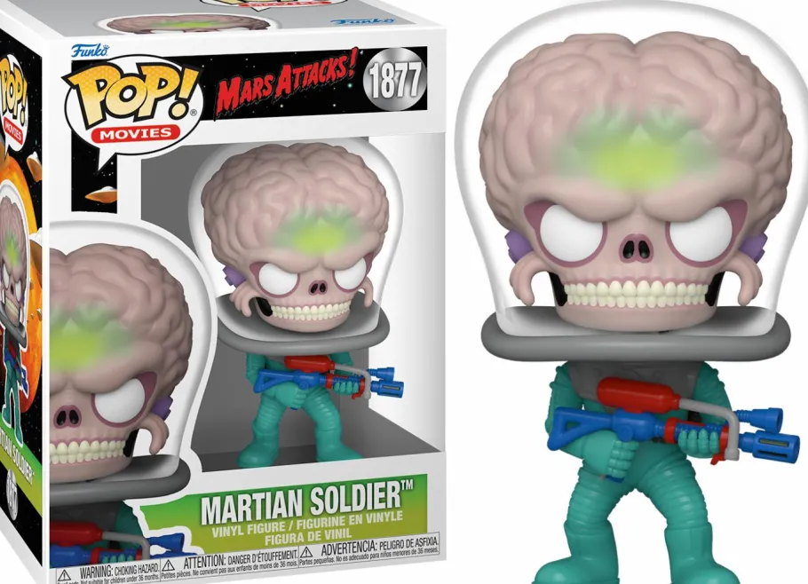 Pop! Bundles>Mars Attacks - Ack Ack Pop! Vinyl Bundle (Set of 3)
