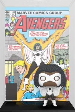 Pop! Covers>Captain Marvel Marvel - Monica Rambeau Avengers #227 Pop! Comic Covers Vinyl Figure