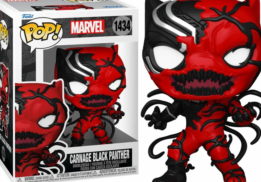 Standard Pop!>Marvel - Carnage Black Panther Pop! Vinyl Figure