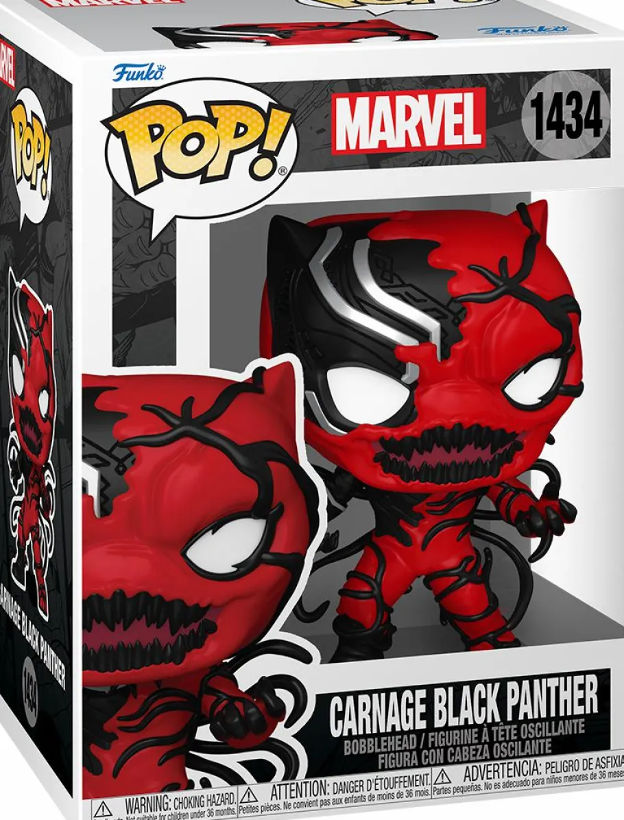 Standard Pop!>Marvel - Carnage Black Panther Pop! Vinyl Figure