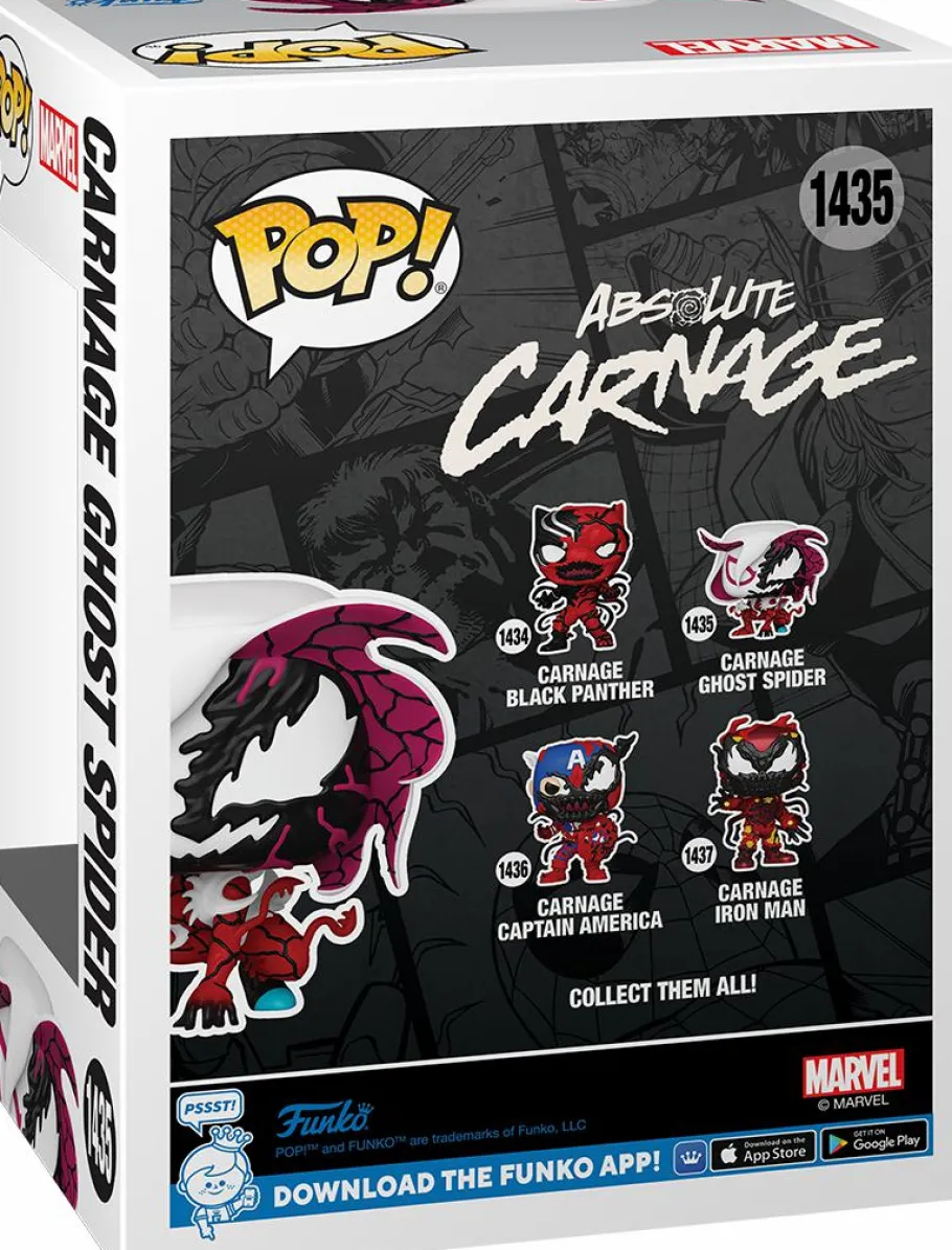 Standard Pop!>Marvel - Carnage Ghost Spider Pop! Vinyl Figure