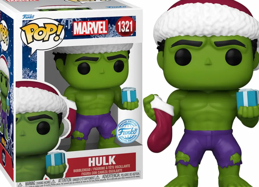 Standard Pop!>Marvel - Green Hulk Holiday Pop! Vinyl Figure
