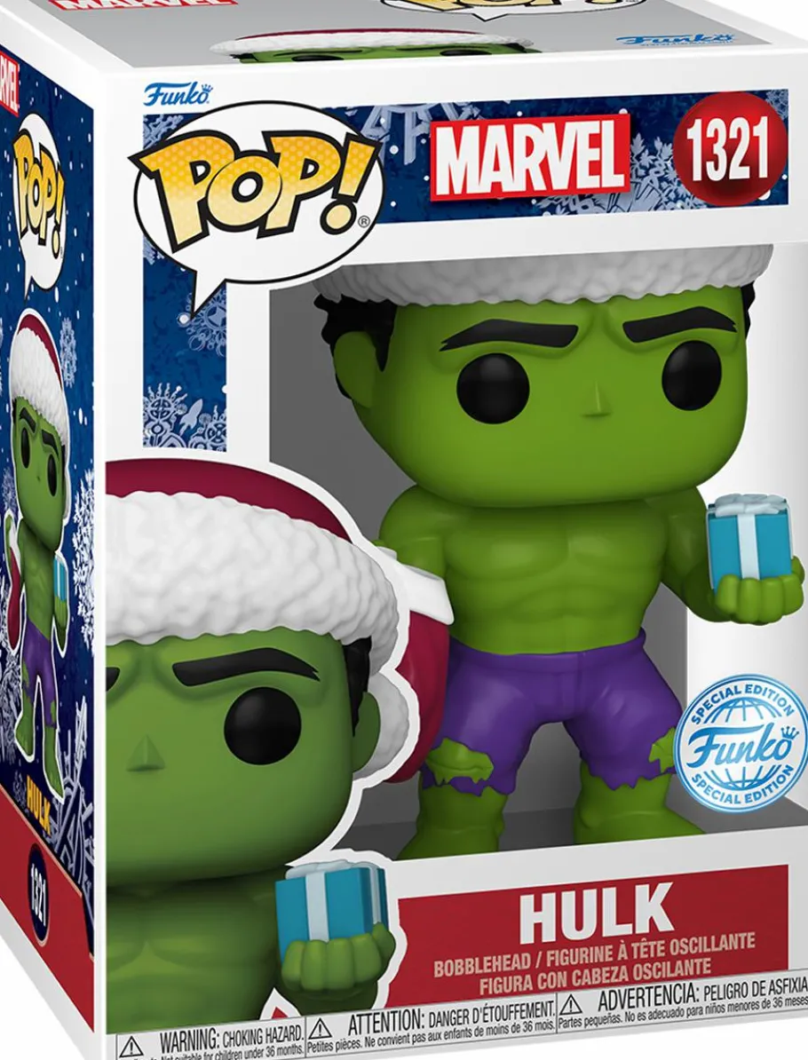 Standard Pop!>Marvel - Green Hulk Holiday Pop! Vinyl Figure