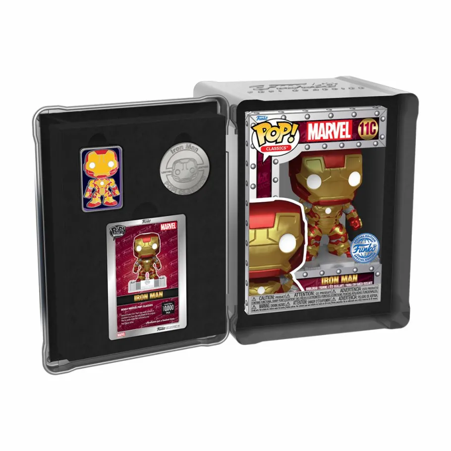 Standard Pop!>Iron Man Marvel - Pop! Classics Vinyl Figure (Funko / Popcultcha Exclusive)