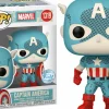 Standard Pop!>Marvel - Retro Reimagined Captain America Disney 100th Pop! Vinyl Figure