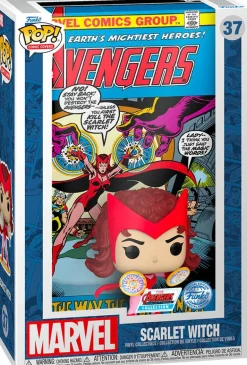 Pop! Covers>Marvel - Scarlet Witch The Avengers #104 Pop! Comic Covers Vinyl Figure