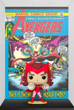 Pop! Covers>Marvel - Scarlet Witch The Avengers #104 Pop! Comic Covers Vinyl Figure