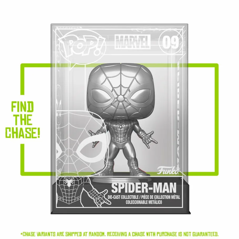Die-Cast Figures>Black Panther Marvel - Spider-Man, & Thor Diecast Metal Pop! Vinyl Figure Bundle (Funko / Popcultcha Exclusive) (Set of 3)