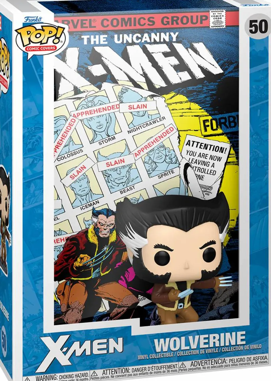 Pop! Covers>X-Men Marvel - Wolverine in The Uncanny #141 Comic Covers Pop! Vinyl Figure