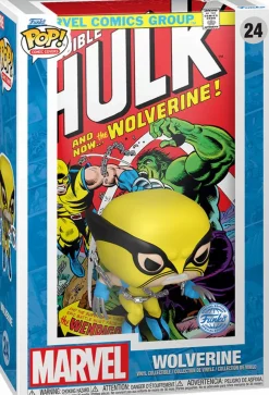 Pop! Covers>Marvel - Wolverine in The Incredible Hulk #181 Pop! Comic Covers Vinyl Figure