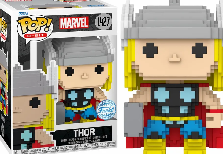 Standard Pop!>Marvel : 8-Bit - Thor 8-Bit Pop! Vinyl Figure