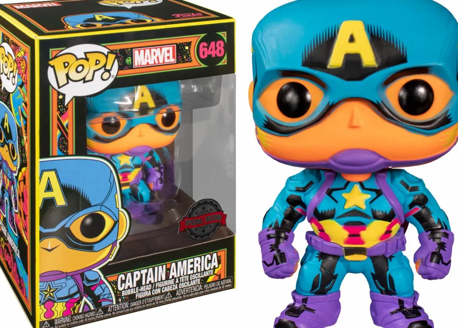 Standard Pop!>Captain America Marvel: Blacklight - Pop! Vinyl Figure