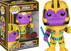 Pop! Bundles>The Avengers Marvel: Blacklight - Thanos, Captain Marvel & Ant-Man Blacklight Pop! Vinyl Bundle (Set of 3)