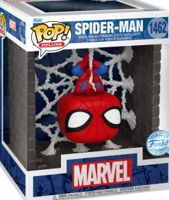 Pop! Deluxe>Spider-Man Marvel Comics - (Webbed) Deluxe Pop! Vinyl Figure