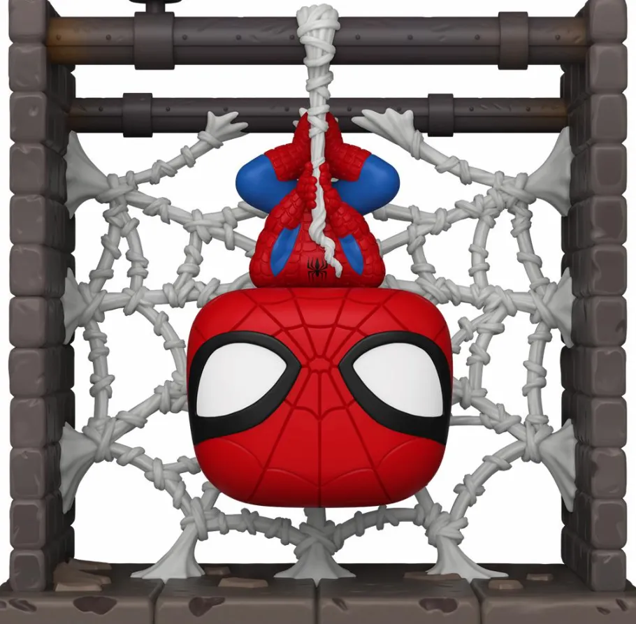 Pop! Deluxe>Spider-Man Marvel Comics - (Webbed) Deluxe Pop! Vinyl Figure