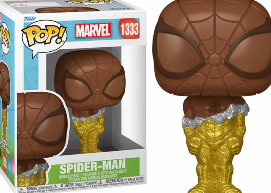 Standard Pop!>Marvel Comics - Spider-Man (Chocolate) Pop! Vinyl Figure