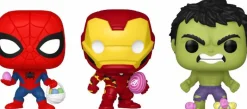 Pop! Keychains>Marvel Comics - The Hulk, Spider-Man & Iron Man (Easter) Pocket Pop! Vinyl Figure 3-Pack