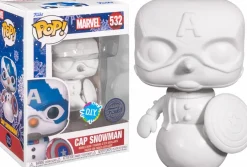 Standard Pop!>Marvel : Holiday - Captain America DIY Pop! Vinyl Figure